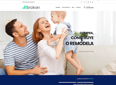 Sitio web, Contenidos, Redes, SEO, Brokian Financ - Publicidad Online
