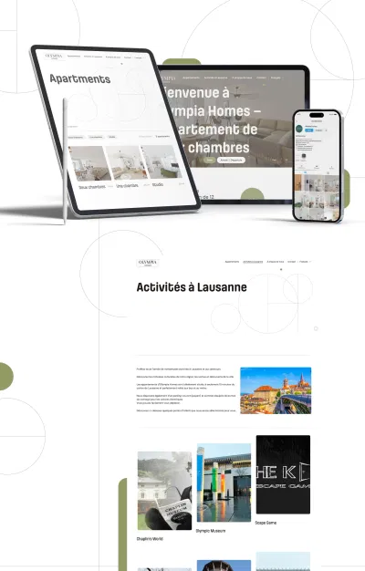 Olympia Homes - Grafikdesign