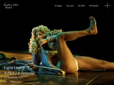 Redesign of Corporate Website for Dansens Hus - Digital Strategy