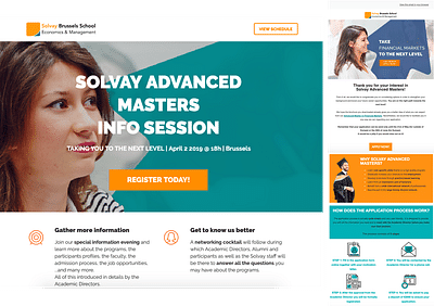 Solvay - digital campaign - Création de site internet