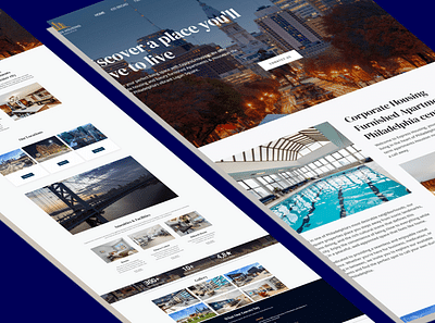 Webdesign für Express Housing Philadelphia - Webseitengestaltung