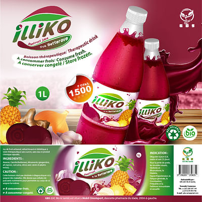 ILLIKO - Jus naturel - Branding y posicionamiento de marca