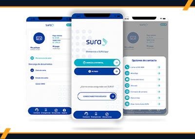 Improvement of the mobile app of SURA - Mobile App