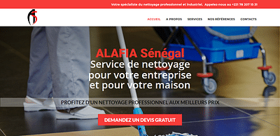 ALAFIA SENEGAL - Webseitengestaltung
