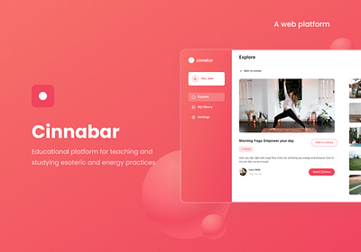 Cinnabar - Application web