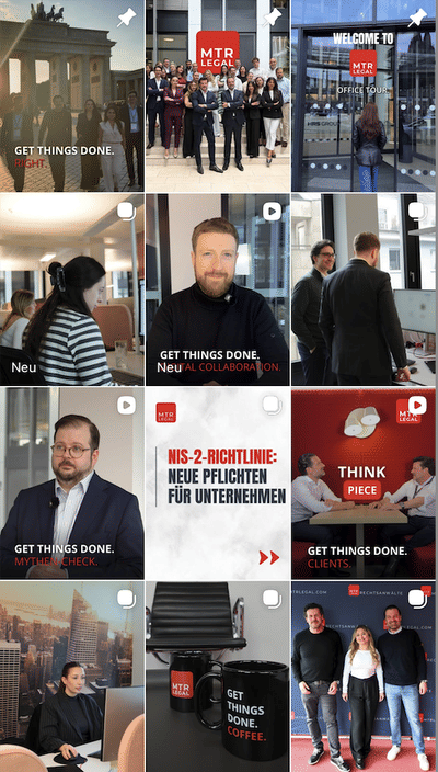 Kanzlei: Ganzheitliche Marken-Betreuung - Social Media