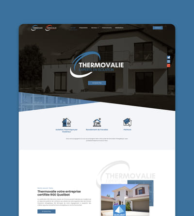 Web & Graphisme | Thermovalie - Creación de Sitios Web