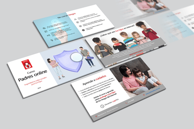Design of graphic materials for course for parents - Graphic Design