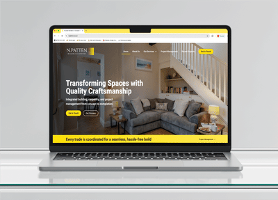 N Patten Building & Carpentry Website - Website Creation