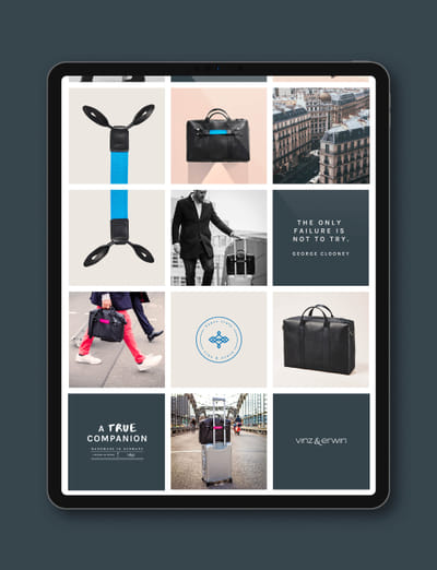 WEBSHOP & SOCIAL MEDIA / vinz & erwin - Grafikdesign