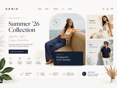Genie Fashion: Shopify Speed Optimisation - E-commerce