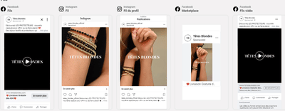 Publicités sur les réseaux sociaux - Redes Sociales