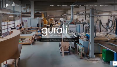 Webdesign Tischler - Webseitengestaltung