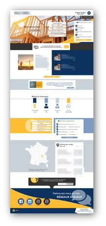 Portail extranet / intranet - Webanwendung