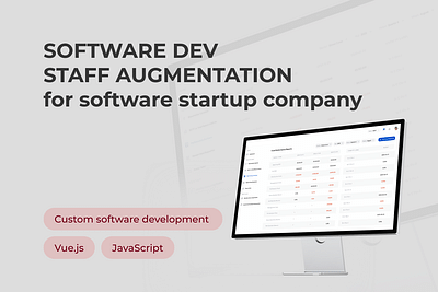 Software Dev for Software Startup Company - Software Entwicklung