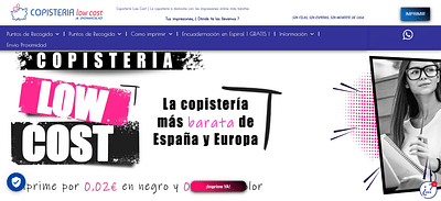 Copistería Lowcost - Publicidad