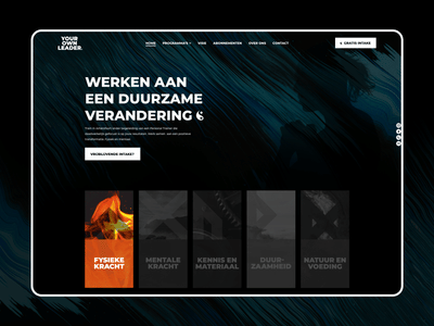 Website ontwikkeling voor Your Own Leader - Website Creatie
