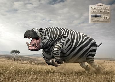 Hippo-Zebra - Werbung