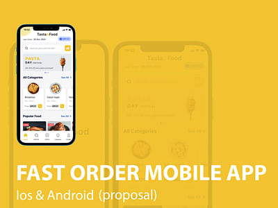 Mobile app for Restaurant Delivery Order - Applicazione Mobile