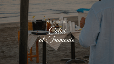 Calici al Tramonto: Evento su 1.5km di costa e 10 Stabilimenti - Production Vidéo