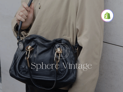 Créer une marketplace Shopify pour vendre du luxe vintage en confiance - Website Creation
