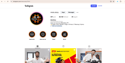 Motostory Social Media - Redes Sociales