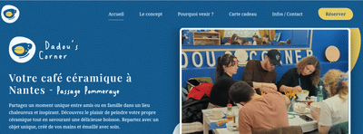 Création du site Dadou's Corner - Création de site internet