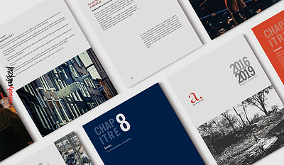 Rapport Triennal de l'Ordre des Barreaux FR et DE - Graphic Design