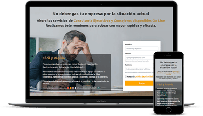 Landing Page y estrategia - E-Mail-Marketing