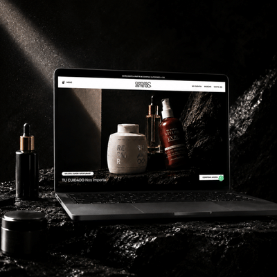 Tienda online de cosmética con venta B2C y B2B en la misma web - Website Creation