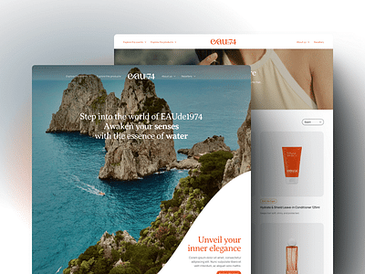 Eau de 1974 - Website / SEO - Website Creatie