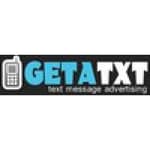 GETATXT TEXT MESSAGE ADVERTISING logo