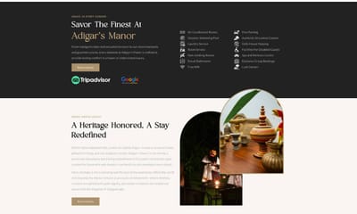 Adigar's Manor - Référencement naturel