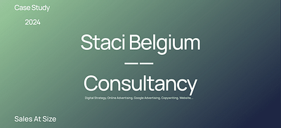 Staci Belgium - Consultancy - Publicité en ligne