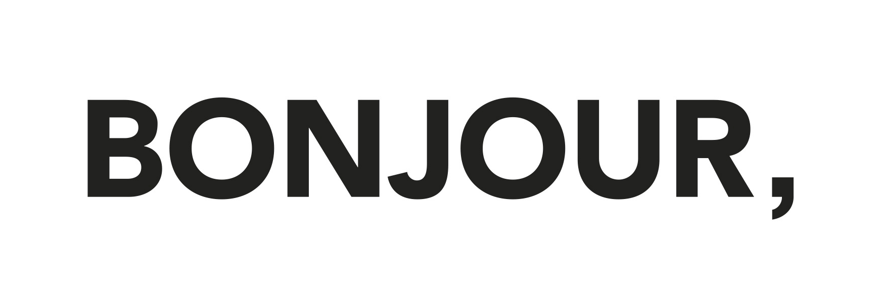 Bonjour,