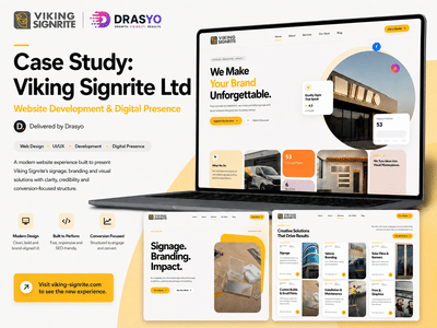 Viking Signrite Ltd — Website Development & Digital Presence - Création de site internet