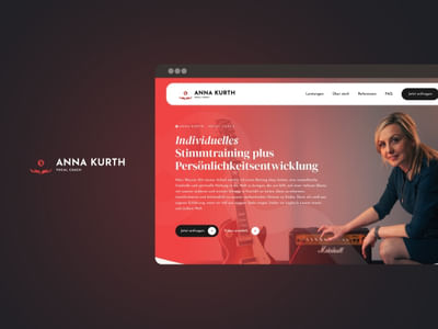 Anna Kurth • Webflow Webseite - Production Vidéo