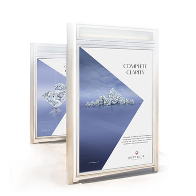Rosy Blue visual concept - Design & graphisme