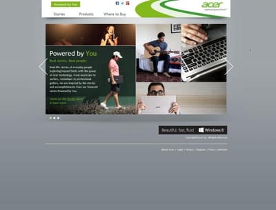 POWERED BY YOU - Werbung