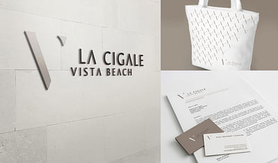 Identity Design for beach resort in Monaco - Markenbildung & Positionierung