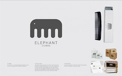 ELEPHANT COMBS LOGO DESIGN - Pubblicità