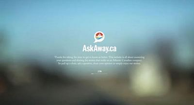 AskAway.ca - Werbung