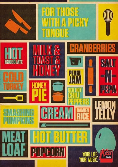 For those with a picky tongue - Advertising