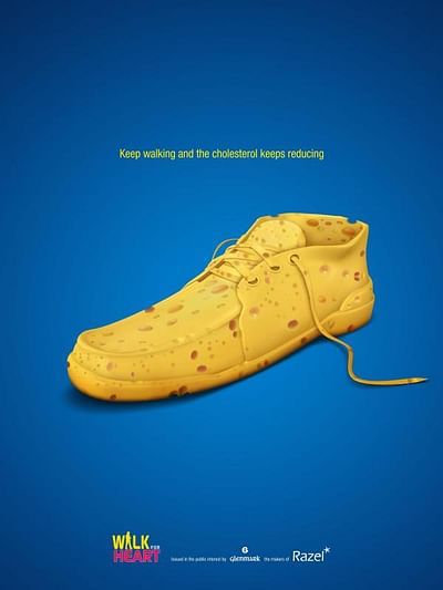 Cheese Footware - Publicité