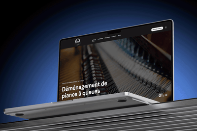 Site Web - Piano Move - Création de site internet