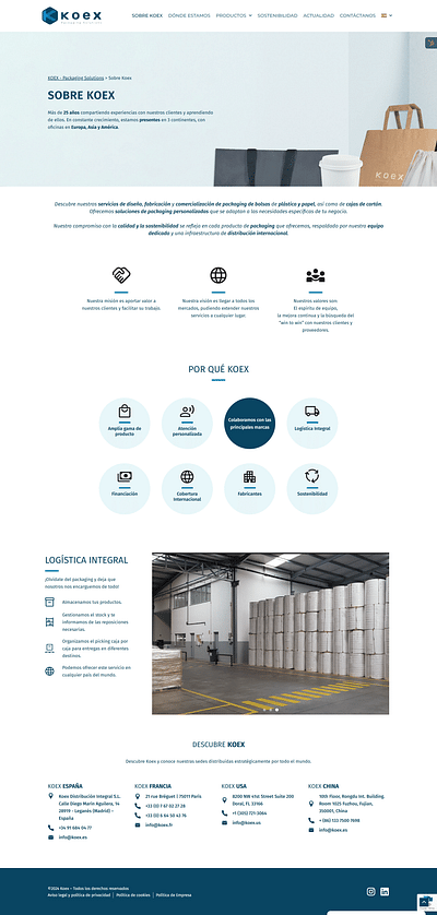 Koex - Creación de Sitios Web