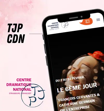 TJP Centre Dramatique National - Création de site internet