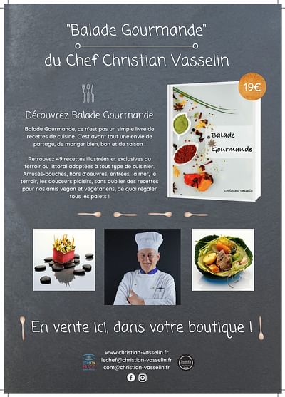 Campagne publicitaire du Chef Christian Vasselin - Producción vídeo