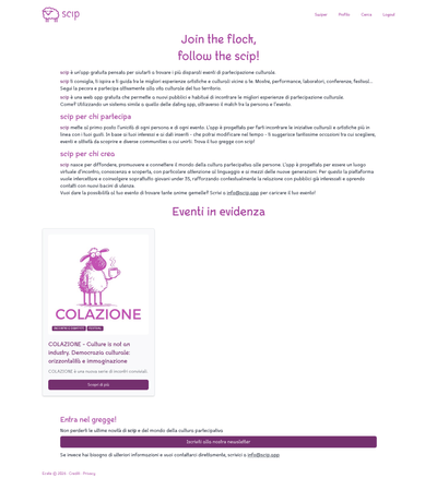 scip.app - Administración web