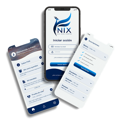 Fnix (App + Panel Administración) - E-commerce